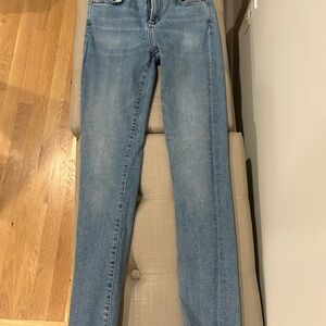 Agolde Sky Blue Skinny Jeans for Women